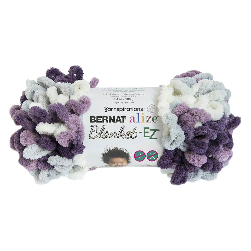 Bernat Alize Blanket-EZ Yarn, Thistle