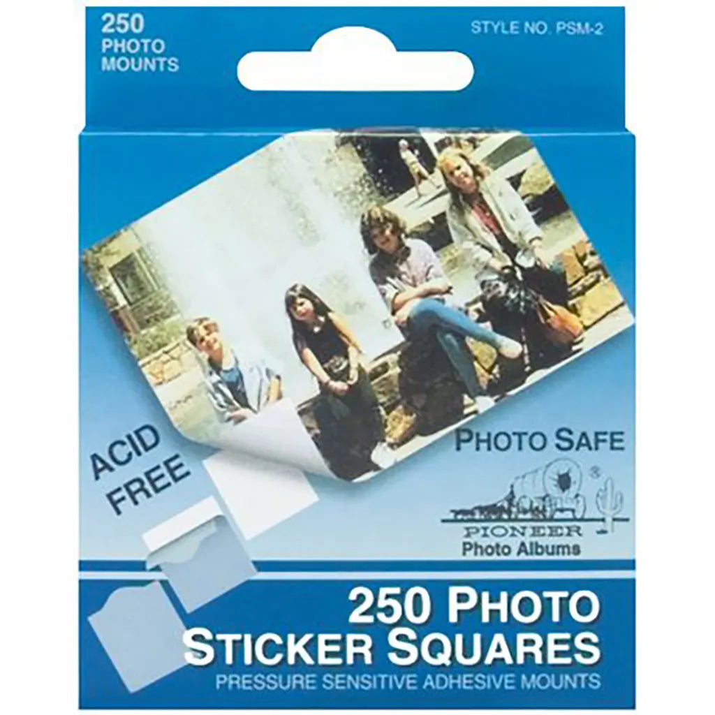 Photo Mounts .5" -250/Pkg