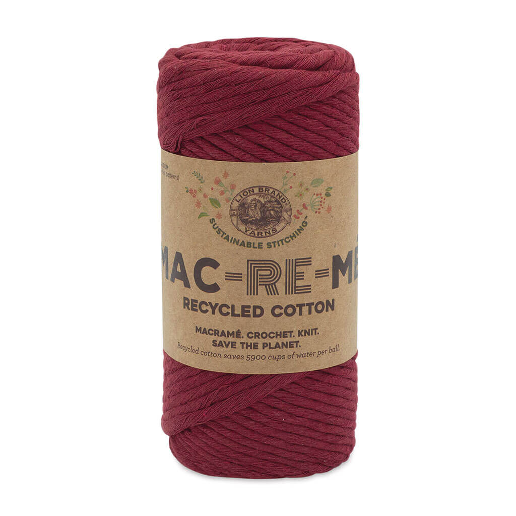 Yarn Mac-Re-Me 77yds, Red Velvet