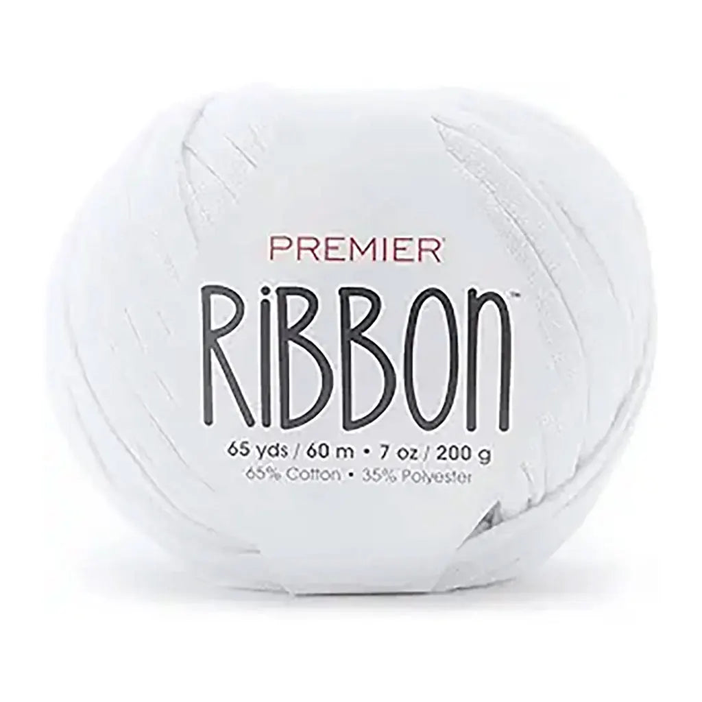 Yarn Ribbon, White