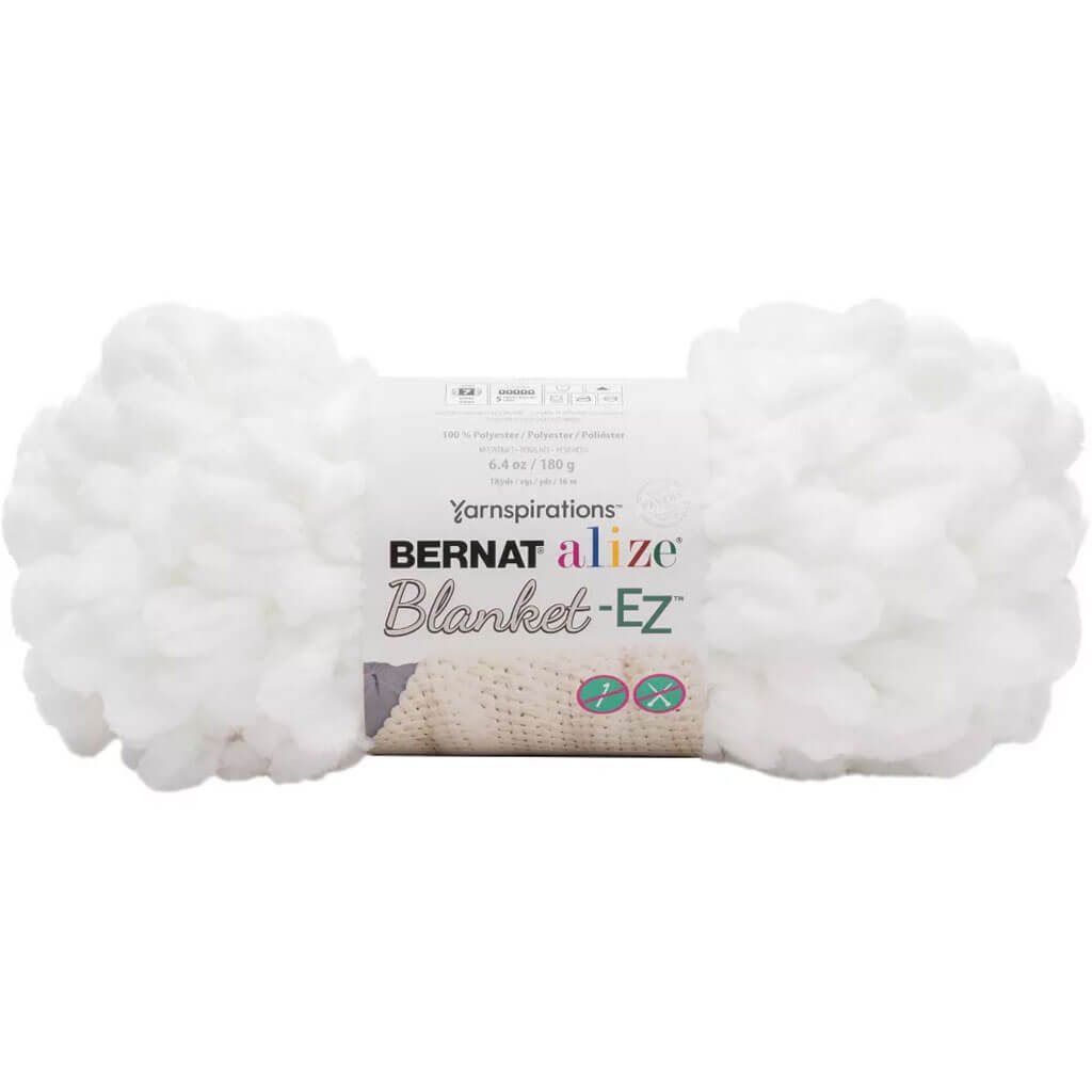 Bernat Alize Blanket-EZ Yarn, White