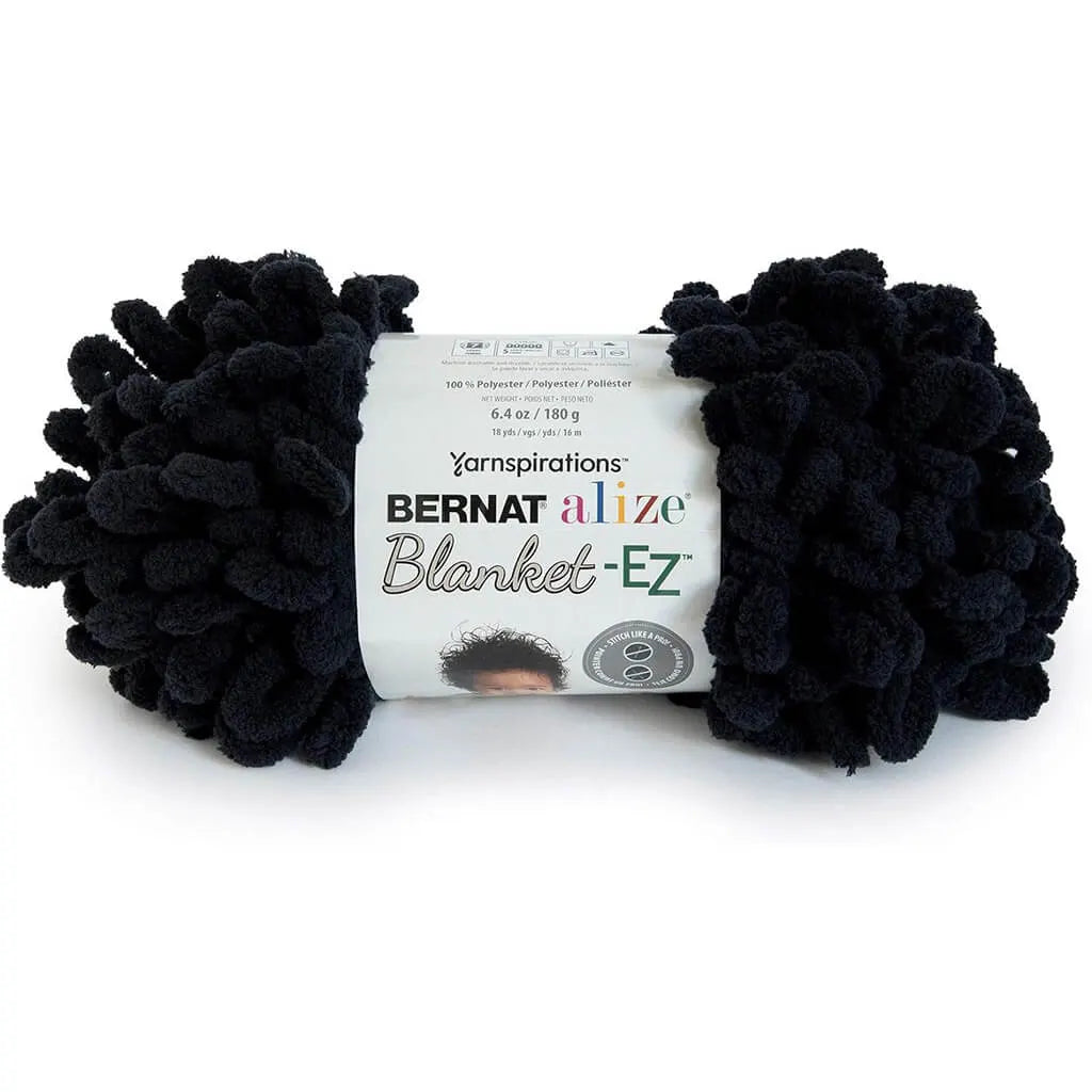 Bernat Alize Blanket-EZ Yarn Black