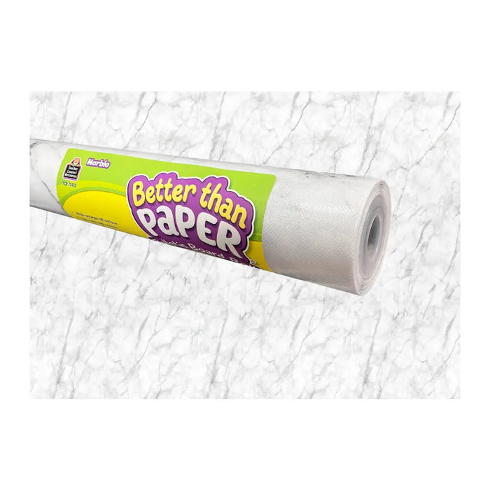 Better Than Paper Bulletin Board Roll 4ft x 12ft Marble 