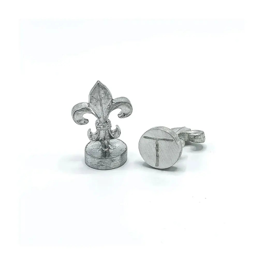 Round Alphabet Seal "T"
