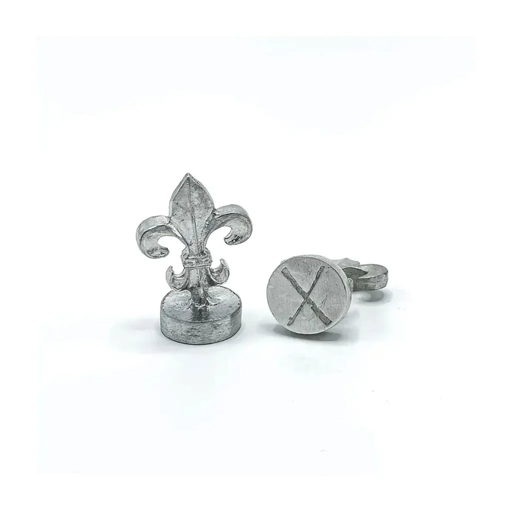 Round Alphabet Seal "X"