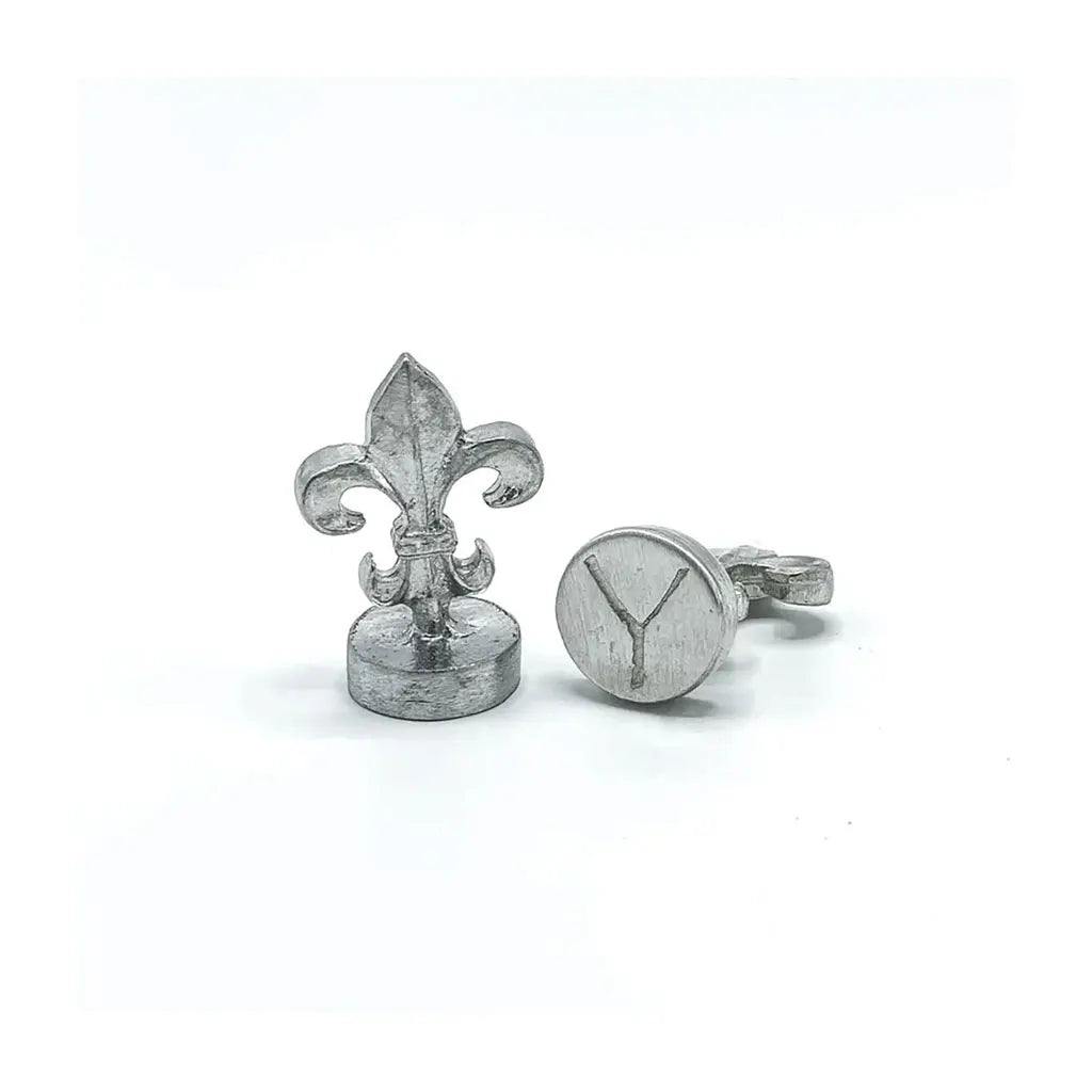 Round Alphabet Seal "Y"