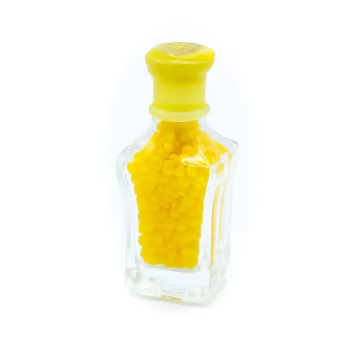 Bottle of Wax Beads, Yellow