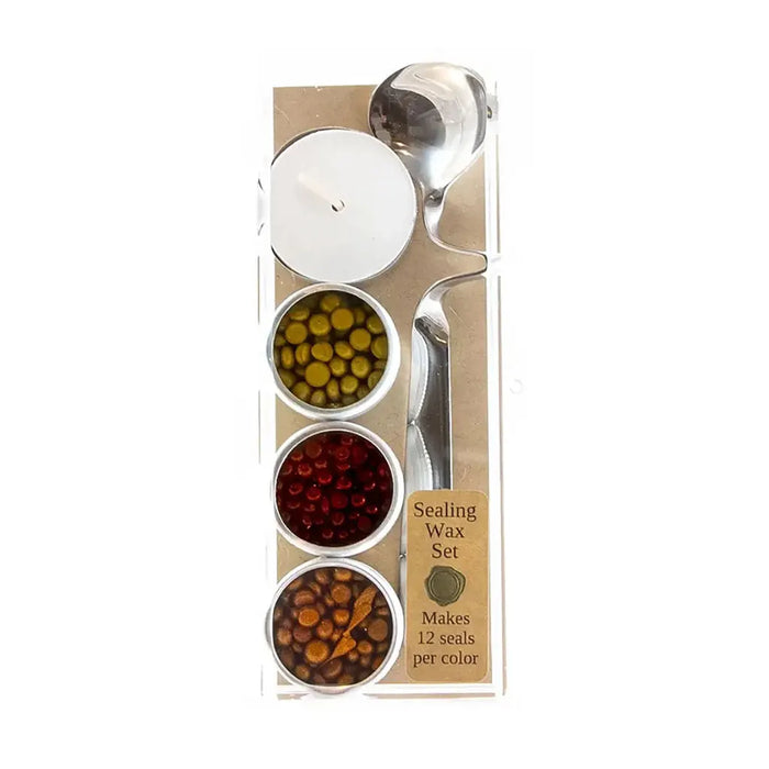 Sealing Wax Bead Kit Copper, Cranberry, Gold