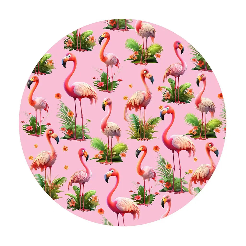 Flamingos Square Trivet