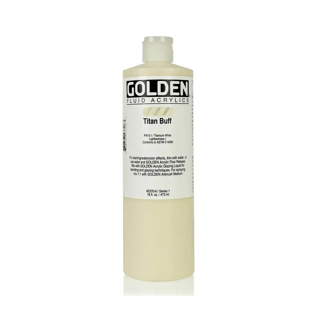 Golden Fluid Acrylic 16oz Titan Buff S1