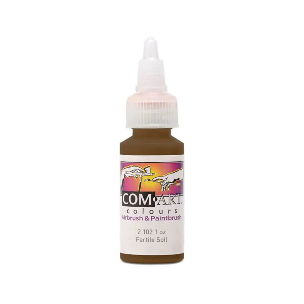 Com Art Colours Acrylic 1oz Transparent Fertile Soil