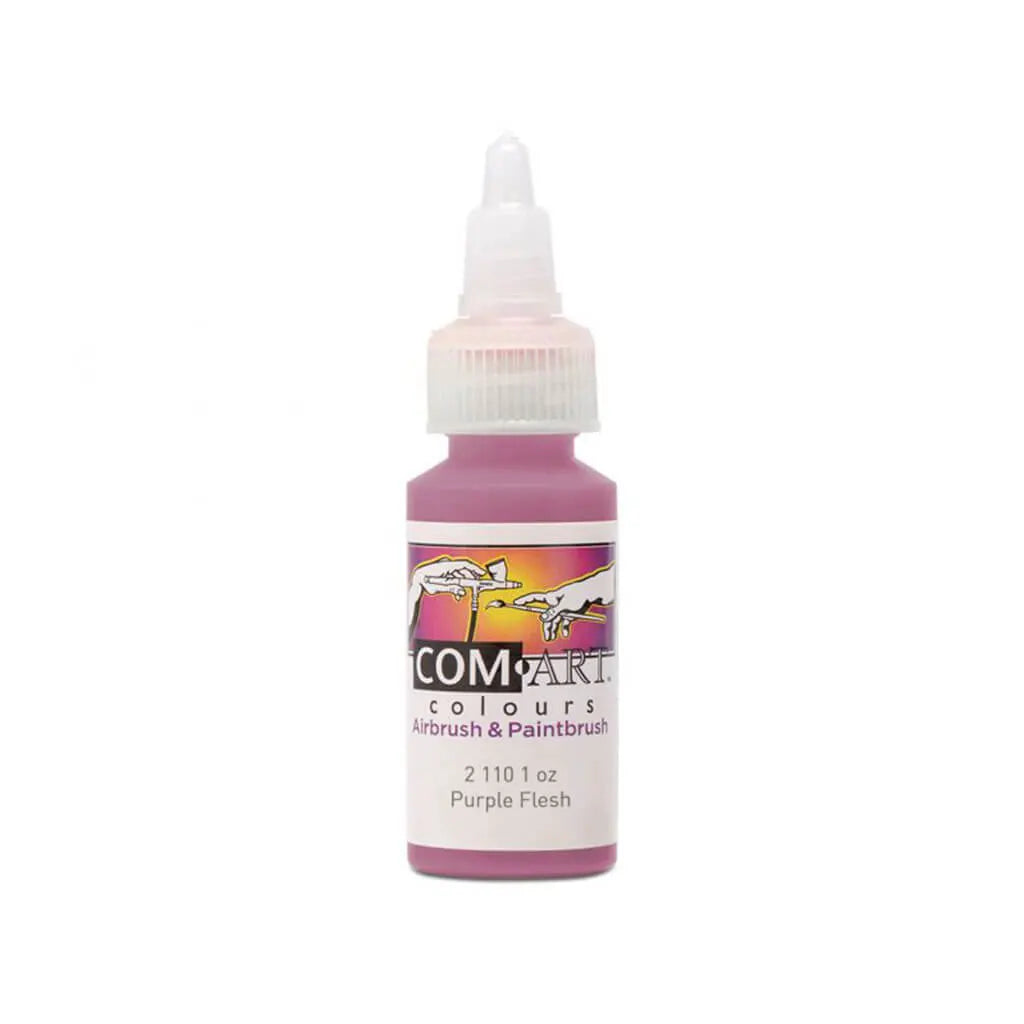 Com Art Colours Acrylic 1oz Transparent Purple Flesh