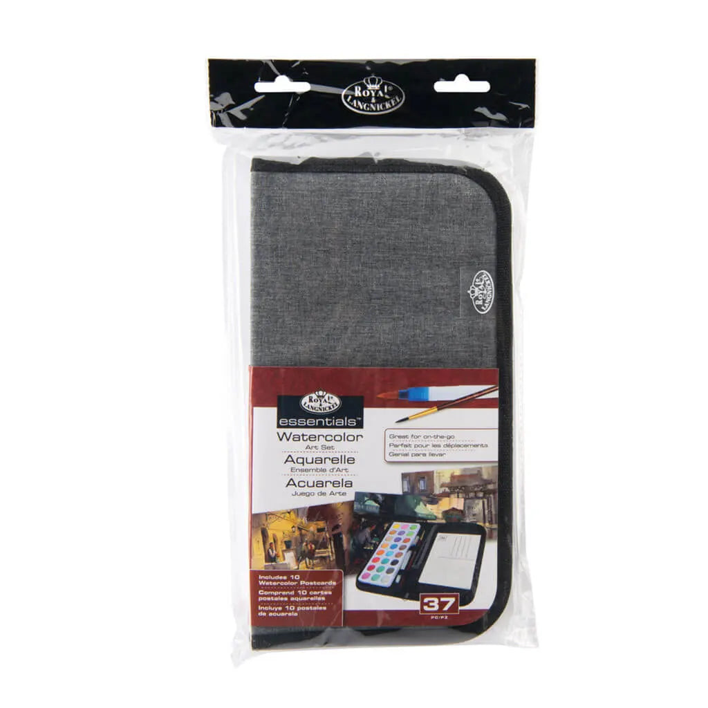 Royal &amp; Langnickel Essentials Keep N' Carry Watercolor Set 37pc