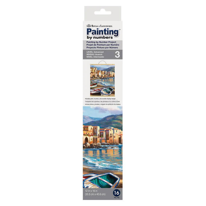 painting by number scroll spiaggia della citta