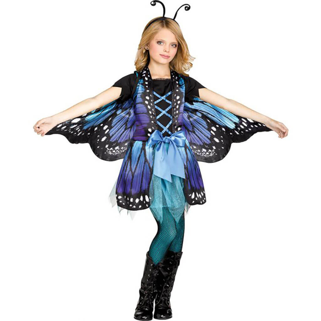 Shy Butterfly Child Costume 4 to 6, Small