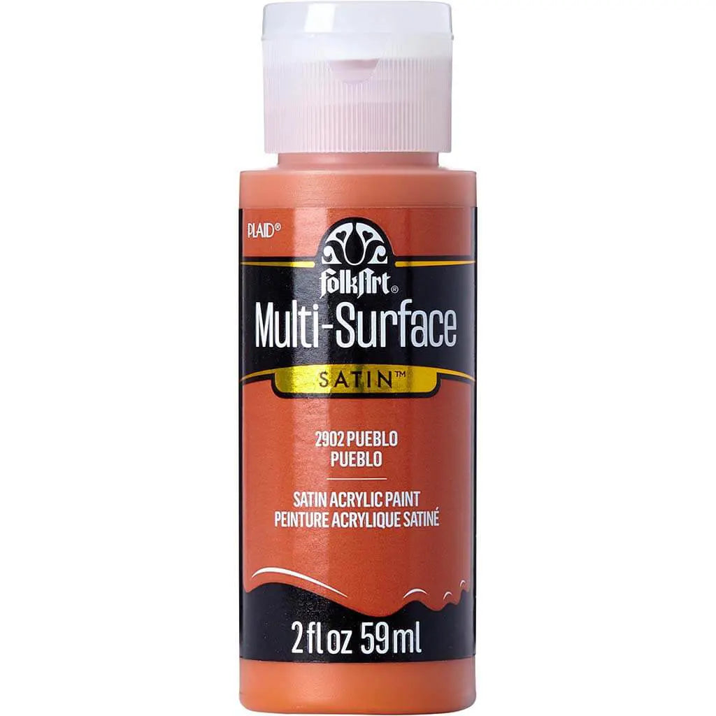 PLAID Folkart Multi-Surface Satin, 2oz, Pueblo