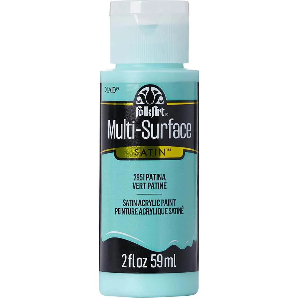 PLAID Folkart Multi-Surface Satin, 2oz, Patina