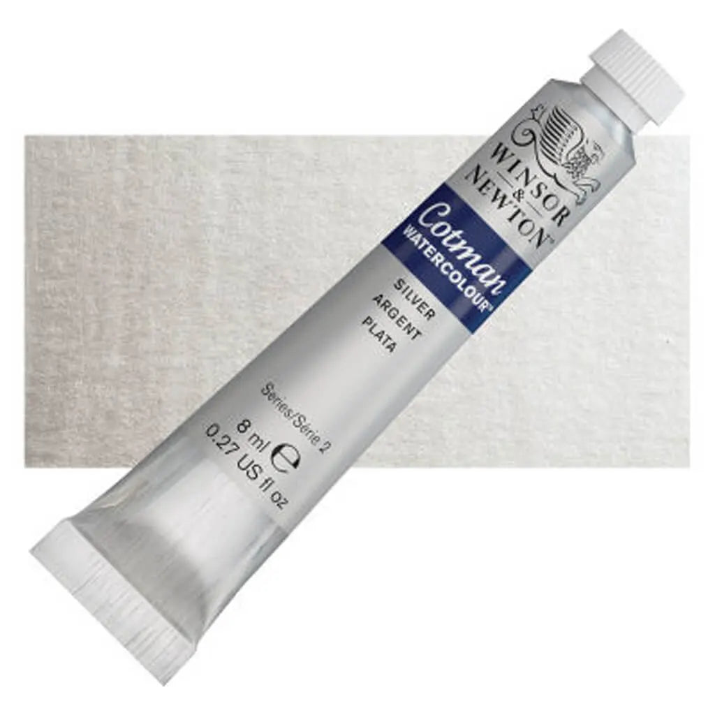 Winsor & Newton Cotman Watercolour 8ml Silver S2