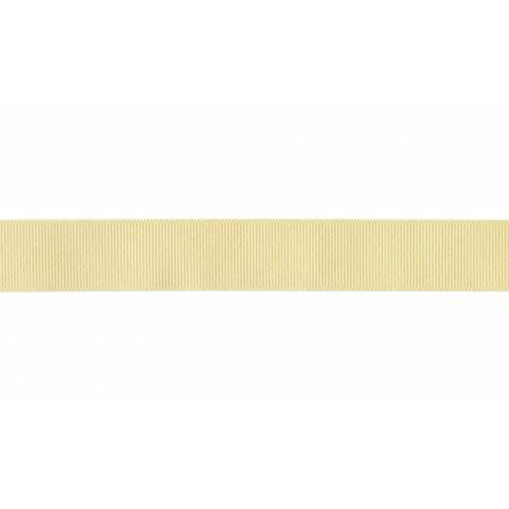 Grosgrain Craft Ribbon Cream 7/8in