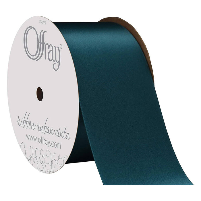 Double Face Satin Ribbon Blue Stargazer 2.25in