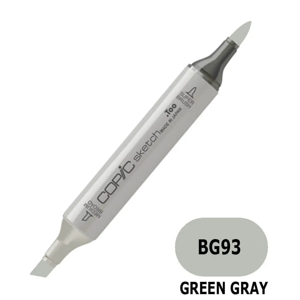 Copic Sketch Marker Green Gray