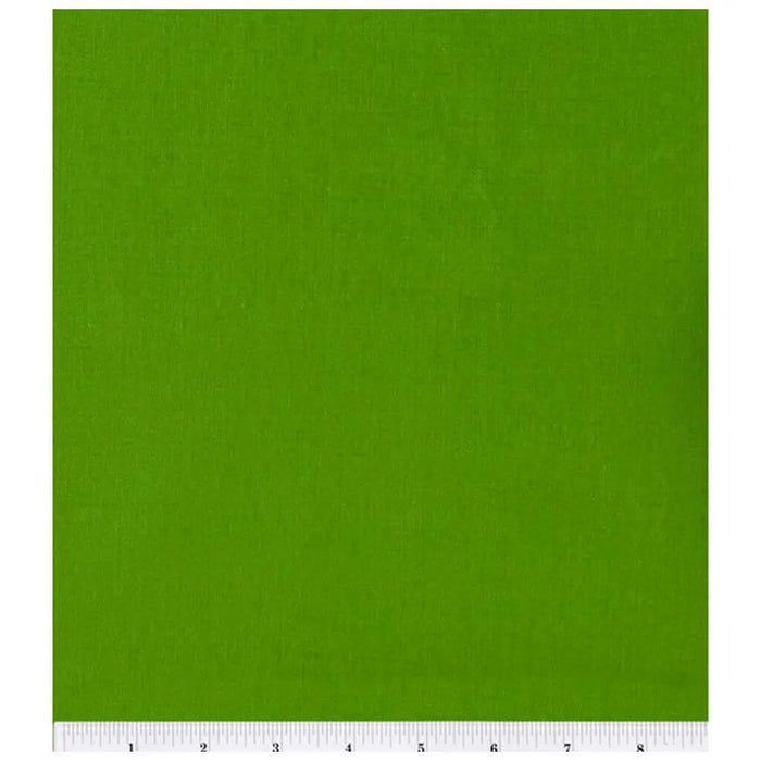 Kona Quilt Cotton Fabric Solids Grass Green