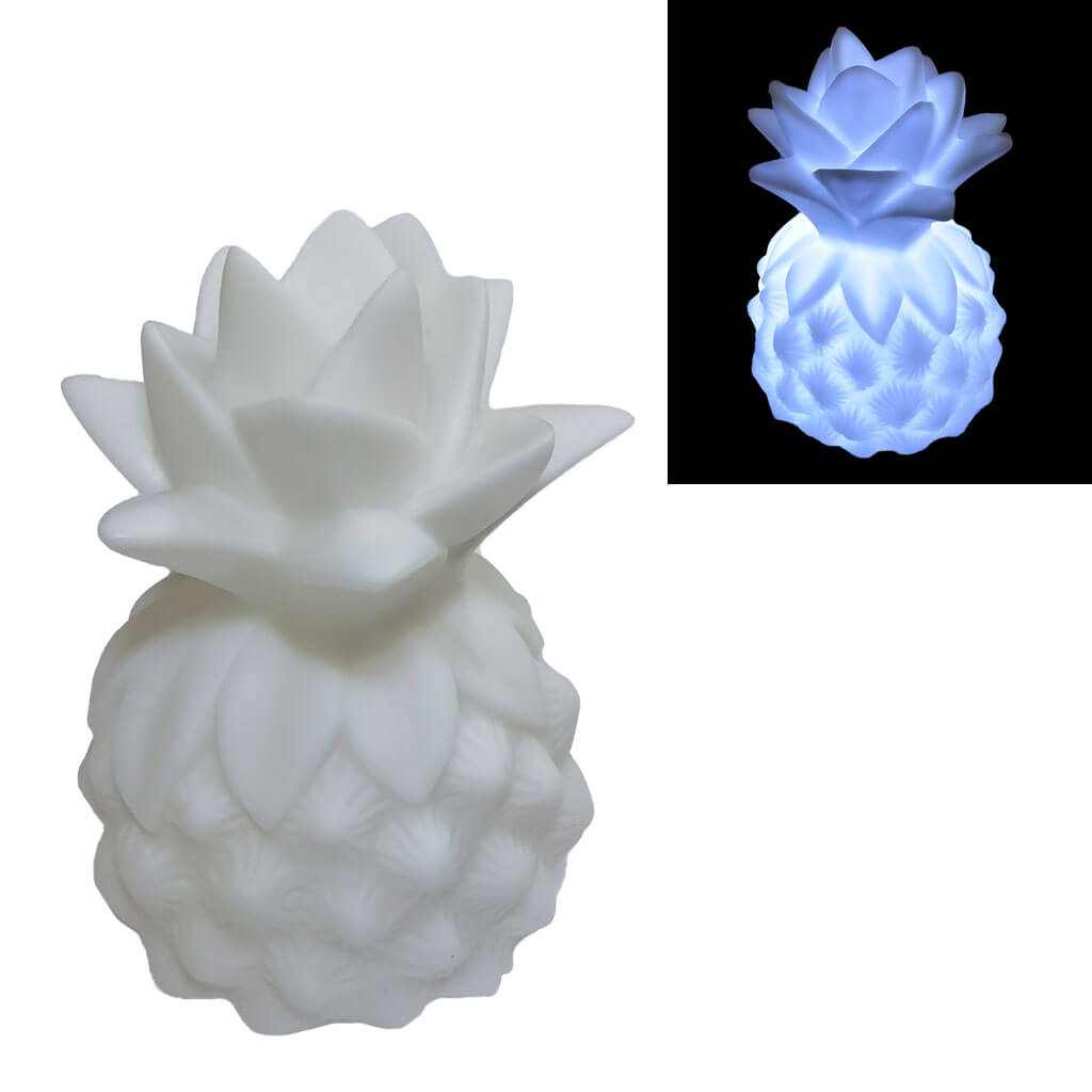 Pineapple LED Night Light White