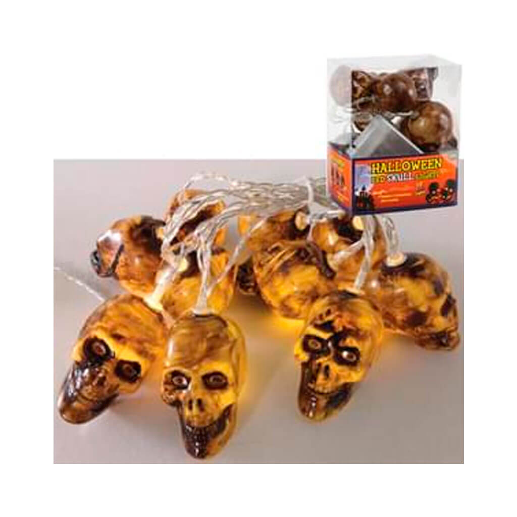 Skeleton Head String Light