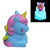 Unicorn LED Night Light Blue