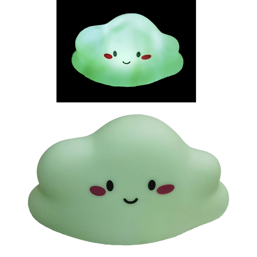 Cloud LED Night Light Green