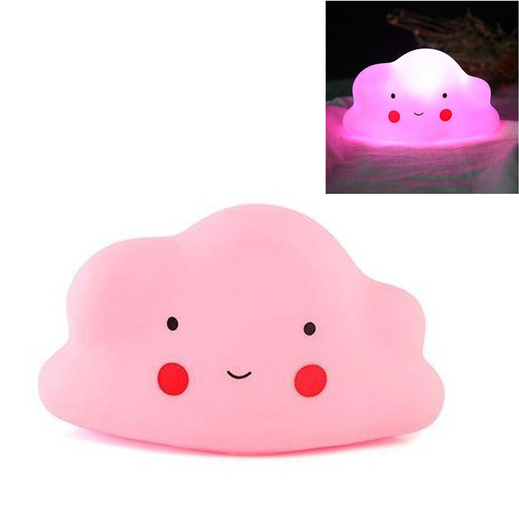 Cloud LED Night Light Pink