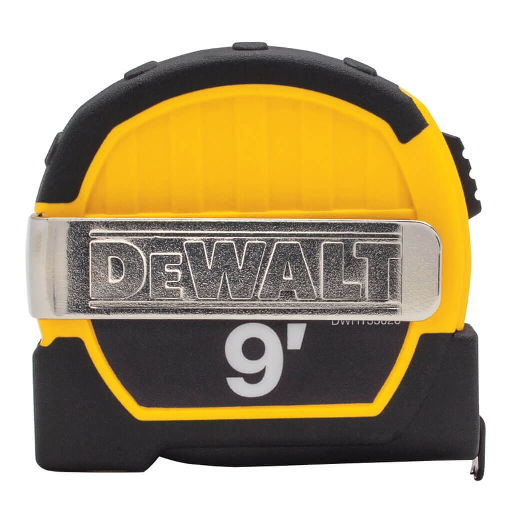 DeWALT Magnetic Pocket Tape Measure, 9ft L Blade