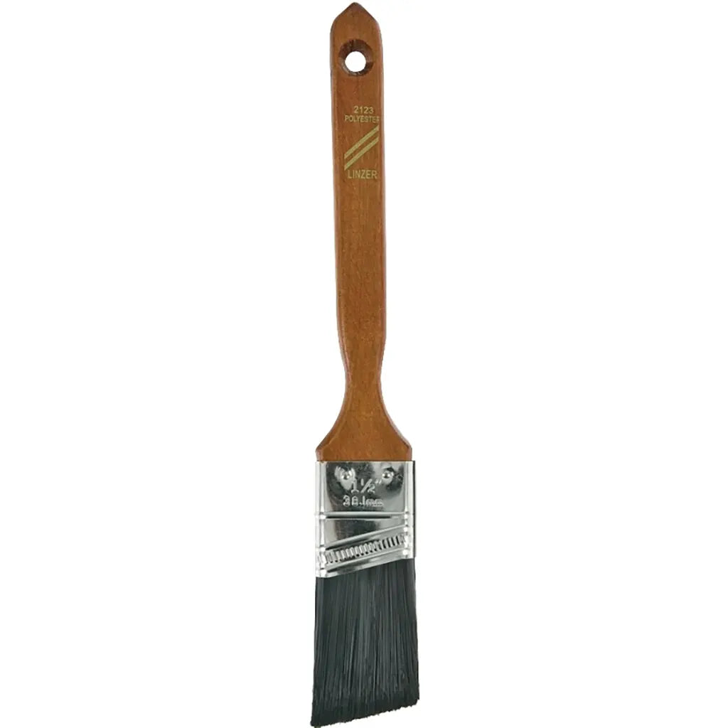 Linzer Paint Brush, 1.5in W, 2-1/4in L Bristle