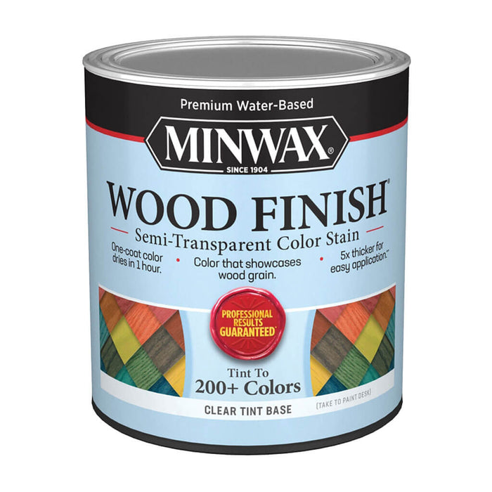 Minwax Wood Stain Semi-Transparent Clear Tint Liquid, 32oz