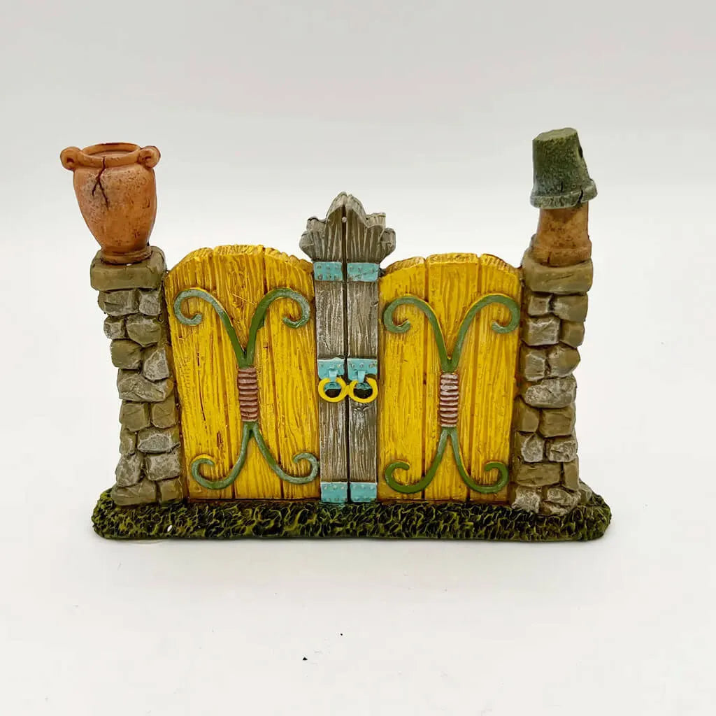 Touch of Nature 7.25in Miniature Stone Gate, 1pc