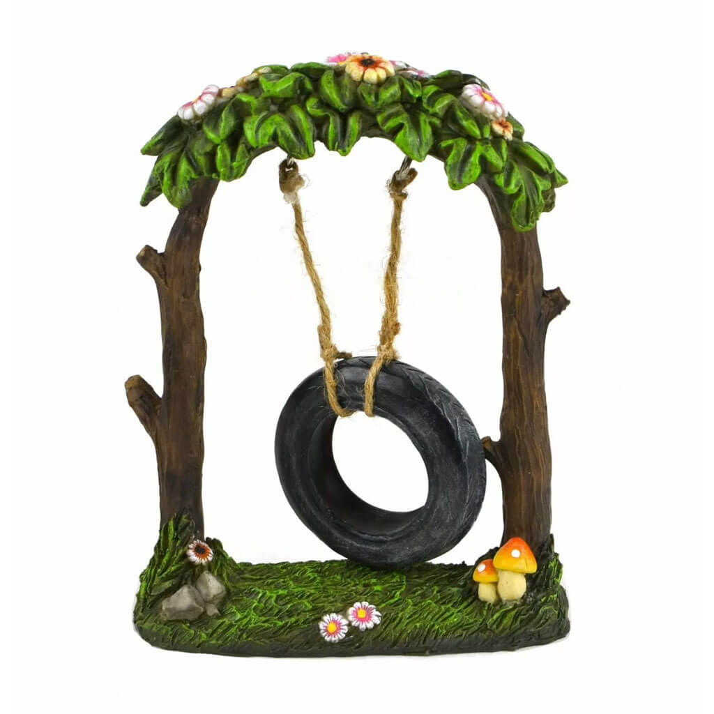 Touch of Nature Miniature 6in Tree Branch Tire Swing, 1pc