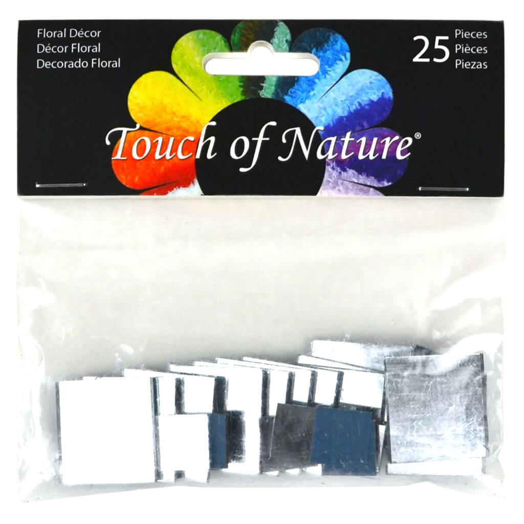 Touch of Nature Assorted Size Square Mirrors, 25pc