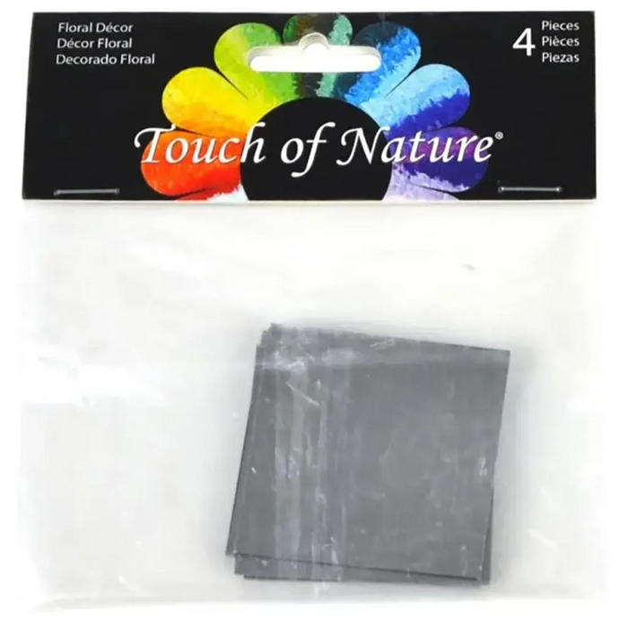 Touch of Nature 4in Square Mirror, 1pc