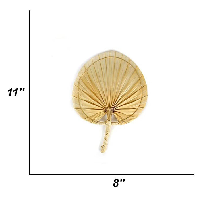 Touch of Nature 8in Palm Leaf Fan, 1pc