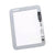 Bazic Locker Magnetic Dry Erase Board with Marker 5in x 7in