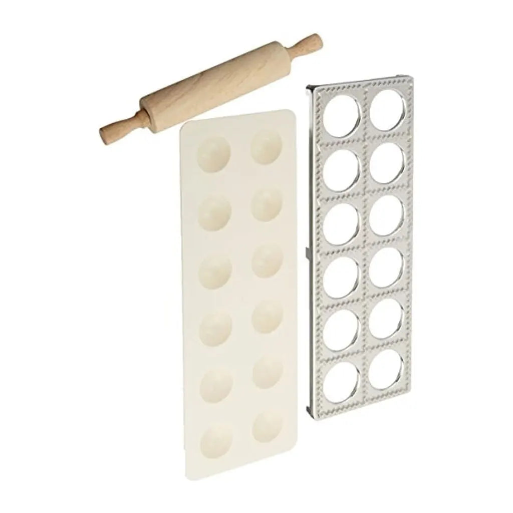 Ravioli Maker/Press With Rolling Pin