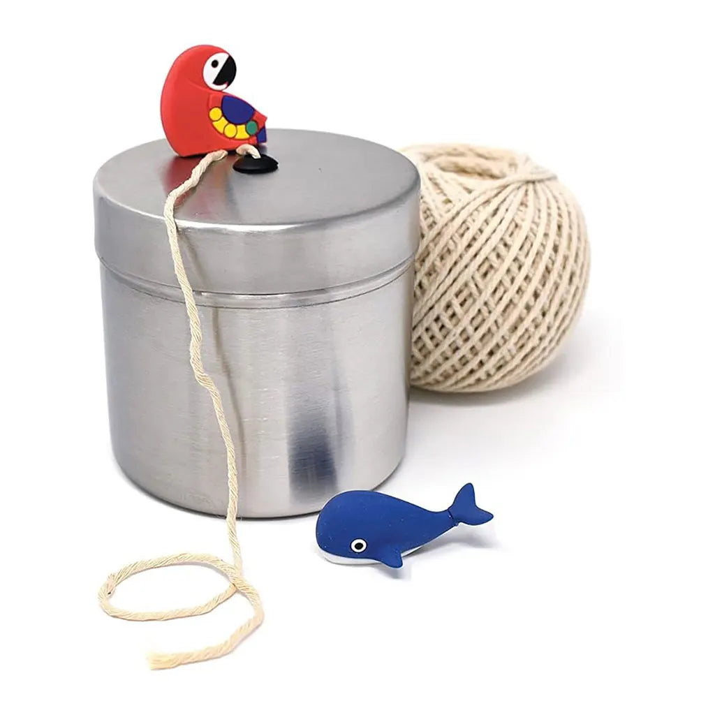 Twine With Stainless Steel Holder/Cutter/Covers