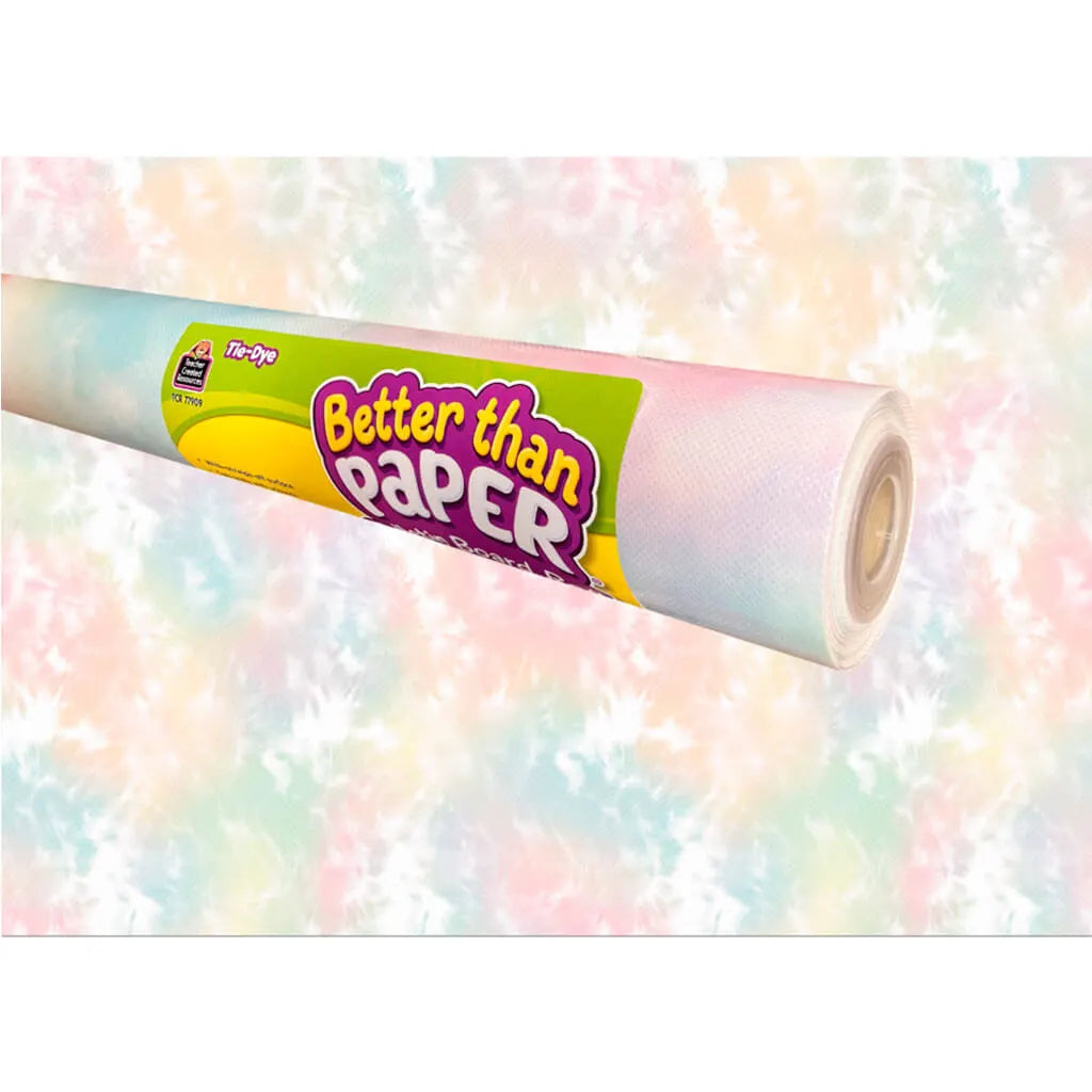 Better Than Paper Bulletin Board Roll 4ft x 12ft Tie-Dye 