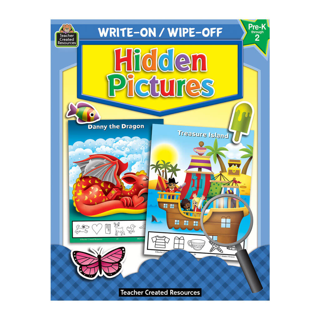 Write-On/Wipe-Off Book, Hidden Pictures