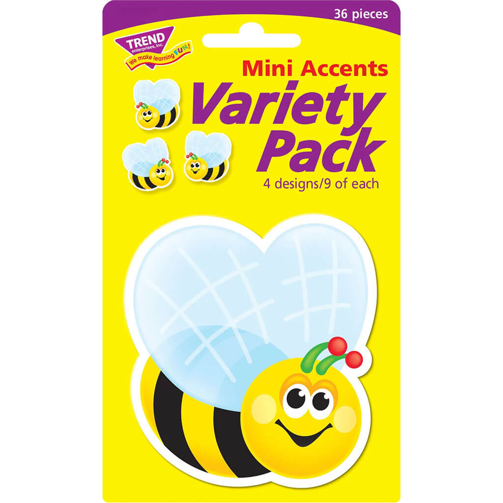 Bees Mini Accents Variety Pack