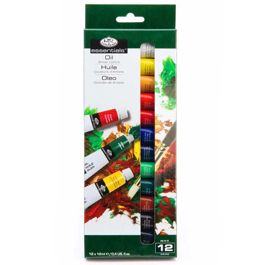 Royal &amp; Langnickel Essentials Oil Paint - Set of 12, Assorted