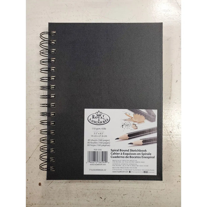Spiral Hardcover Artist Sketchbook 5.5in x 8.5in