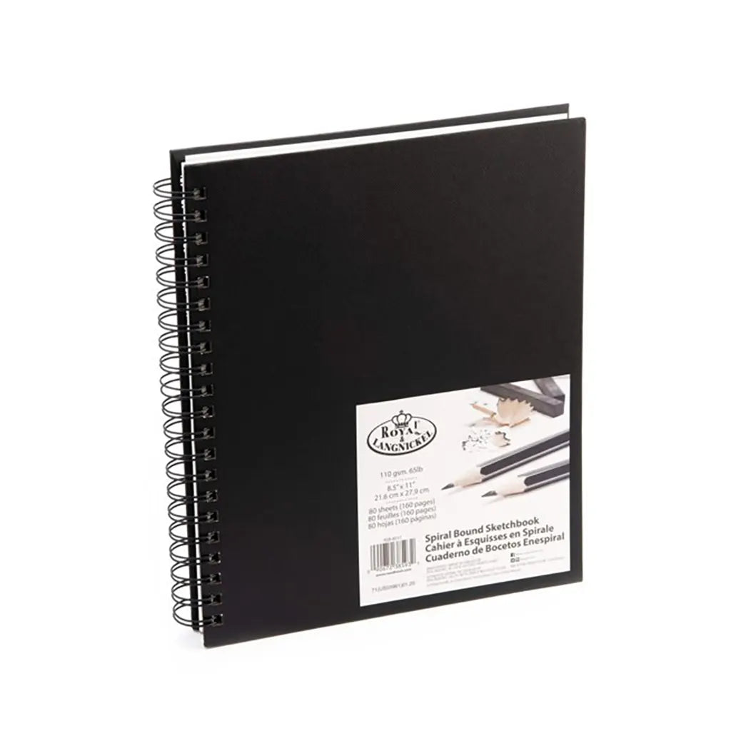 Spiral Hardcover Artist Sketchbook 8.5in x 11in