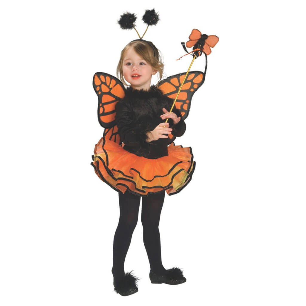 Toddler Orange Butterfly Costume