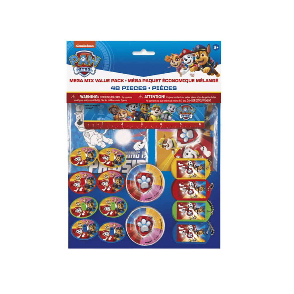 Paw Patrol Favor Pack 48ct